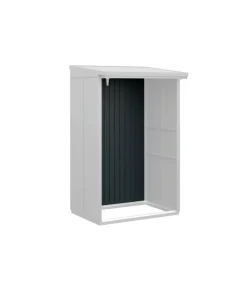 Hörmann Rückwand für Berry-Kaminholzregal Typ 1, ca. B117,3/H188 cm