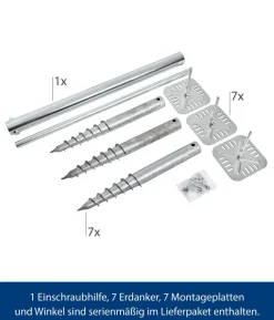 Hörmann Schraubfundament Set Typ 1
