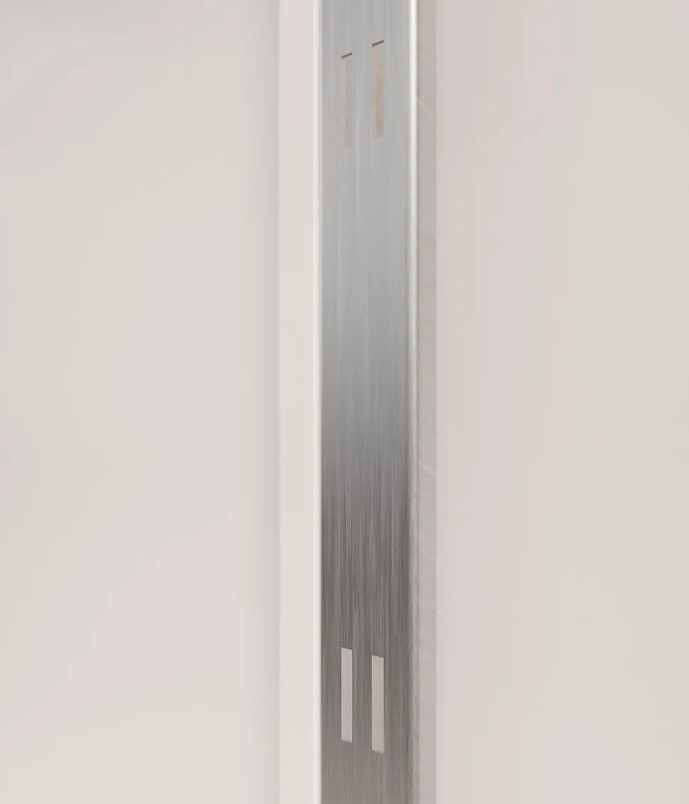 Hörmann Stahl-Regalleiste, ca. B196, 2er Set