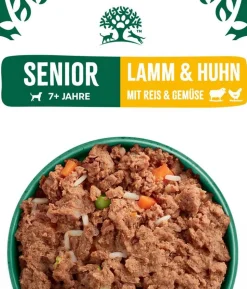 James Wellbeloved Nassfutter für Hunde Senior, Lamm & Huhn in Pastete