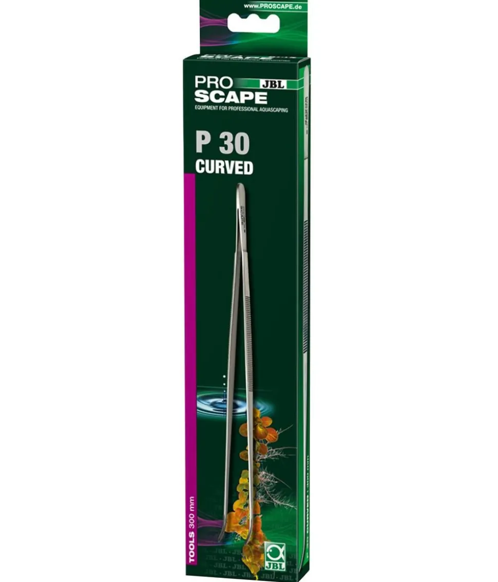 JBL Aquariumzubehör Pinzette ProScape Tool P 30 curved