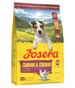 Josera Trockenfutter für Hunde Mini Adult, Lachs & Huhn