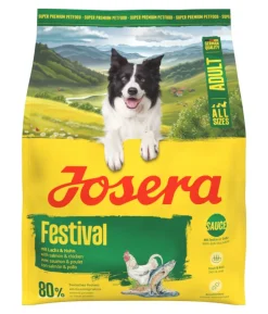 Josera Trockenfutter für Hunde Festival Adult, Lachs & Huhn