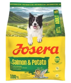 Josera Trockenfutter für Hunde Adult, Lachs & Kartoffel