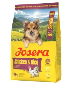 Josera Trockenfutter für Hunde Mini Senior, Huhn & Reis
