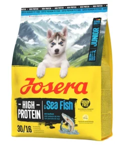 Josera Trockenfutter für Hunde High Protein Junior, Seelachs