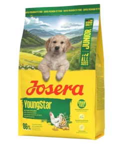 Josera Trockenfutter für Hunde YoungStar Junior, Huhn & Kartoffel