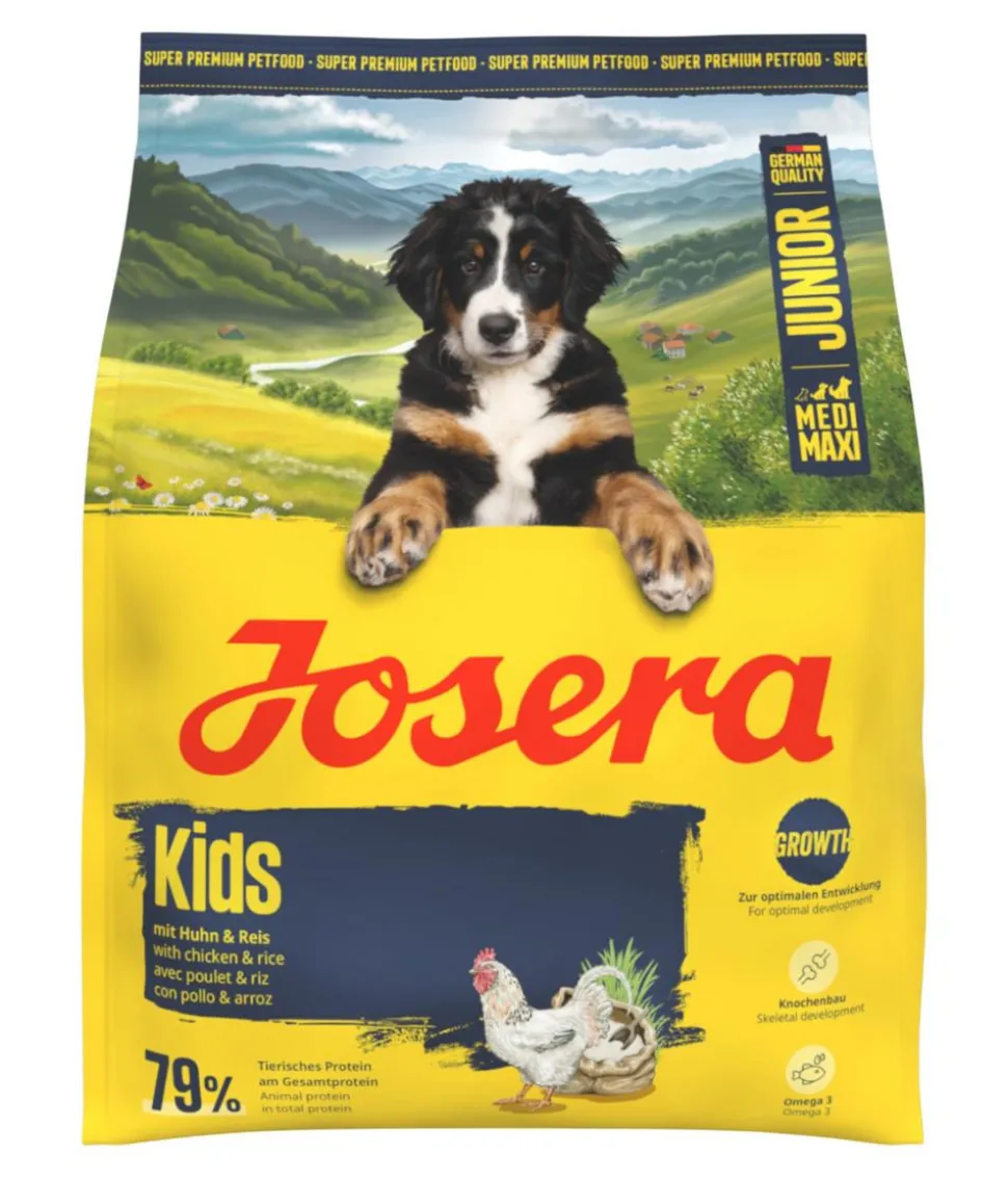 Josera Trockenfutter für Hunde Medi/Maxi Adult, Huhn & Süßkartoffel