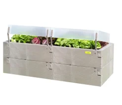 Juwel Hochbeet Timber Anzucht-Set 2in1, ca. B130/H52/T60 cm
