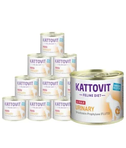KATTOVIT Feline Diet Nassfutter für Katzen Urinary, 12 x 185 g