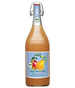 KELA Apfel & Birne 100 % Bio-Direktsaft, 1 L