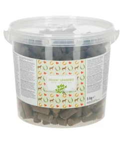 Kerbl Delizia® Pferdeleckerli Belohnungswürfel GrainFree, 3 kg