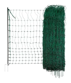 KERBL Geflügelnetz PoultryNet Doppelspitze, elektrifizierbar