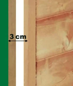KERBL Kaninchenstall Tyrol Alpin, ca. B119/H119/T100 cm