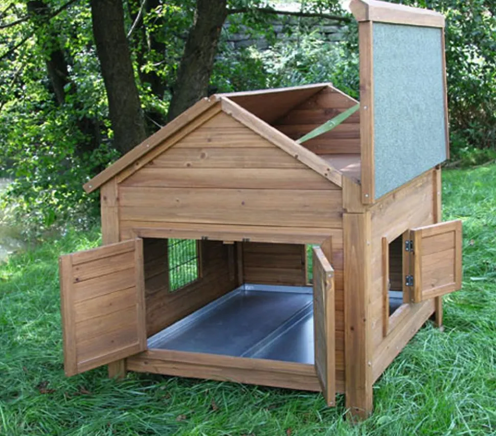 KERBL Kleintierstall, ca. B105/H108/T100 cm
