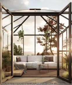 KGT Doppeltür für PaviLux, ca. B139/H189 cm