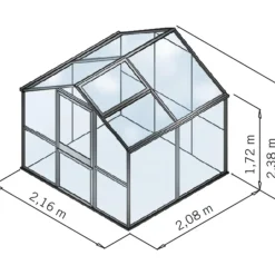 KGT Gewächshaus Galant II, HKP