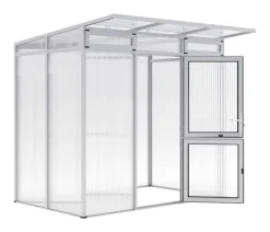 KGT Gewächshaus Santini Small, ca. B233/H215/T150 cm