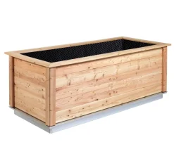 KGT Holz-Hochbeet Woody 210, ca. B214/H79/T99 cm
