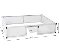 KGT Schildkröten-Unterbau für Frühbeet 210, ca. B205/H26/T91 cm