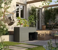 KGT Stahl-Hochbeet Urban Grow Space, anthrazit/grau