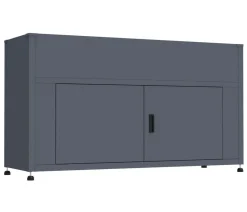 KGT Stahl-Hochbeet Urban Grow Space, anthrazit/grau