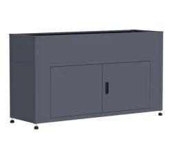 KGT Stahl-Hochbeet Urban Grow Space, anthrazit/grau