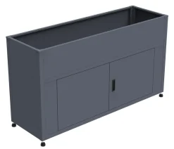 KGT Stahl-Hochbeet Urban Grow Space, anthrazit/grau