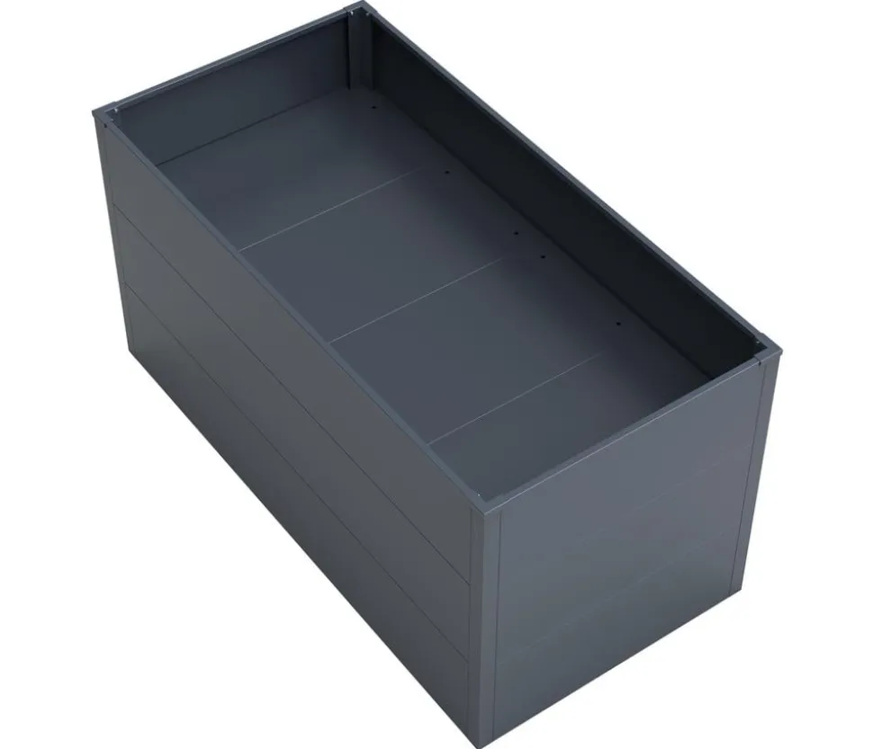 KGT Stahl-Hochbeet Urban Grow, anthrazit/grau