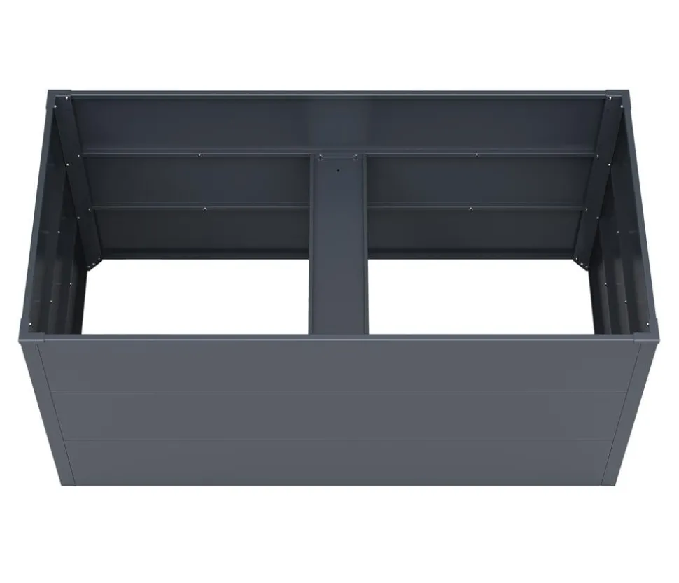 KGT Stahl-Hochbeet Urban Grow, anthrazit/grau