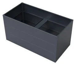 KGT Stahl-Hochbeet Urban Grow, anthrazit/grau