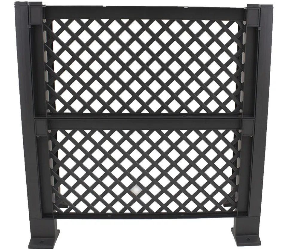 KHW Kunststoff-Mülltonnenspalier, 100 x 49 x 119 cm