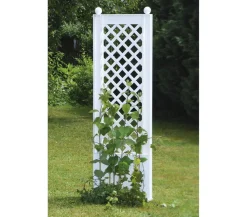 KHW Kunststoff-Spalier mit Erdspießen, ca. B43/H140/T6 cm