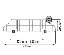 kleinmetall® Auto-Hundeschutzgitter TraficGard