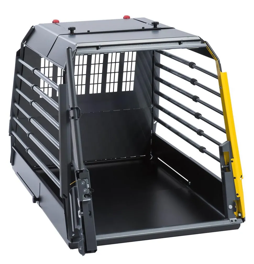 kleinmetall® Hundetransportbox VarioCage Einzelbox SL+, ca. B70/H69/T76-103 cm