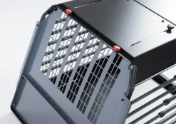 kleinmetall® Hundetransportbox VarioCage Einzelbox SL, ca. B55,5/H65/T76-103 cm