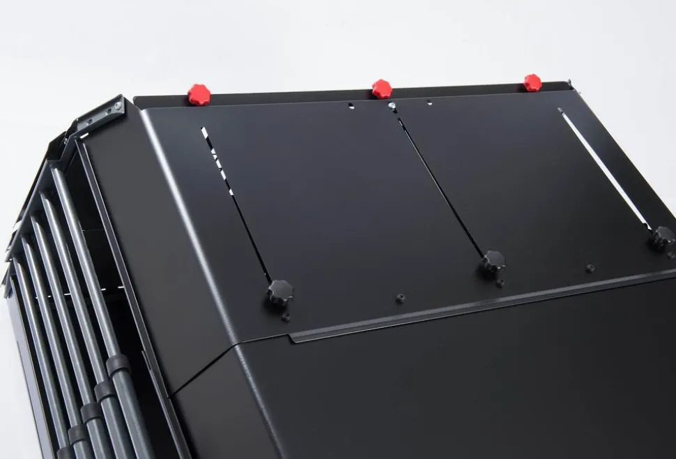 kleinmetall® Hundetransportbox VarioCage Doppelbox M, ca. B93/H65/T76-103 cm