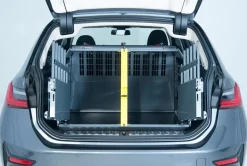 kleinmetall® Hundetransportbox VarioCage Doppelbox S, ca. B93/H59/T73-99 cm
