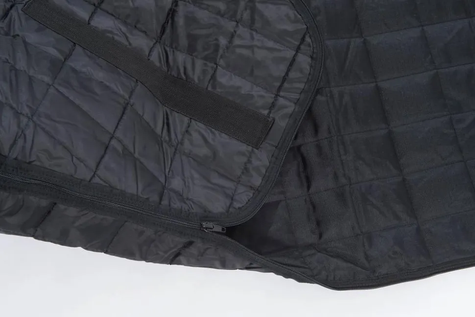 kleinmetall® Rücksitzbankschondecke Allside Comfort, schwarz, ca. B155/H50/T140 cm