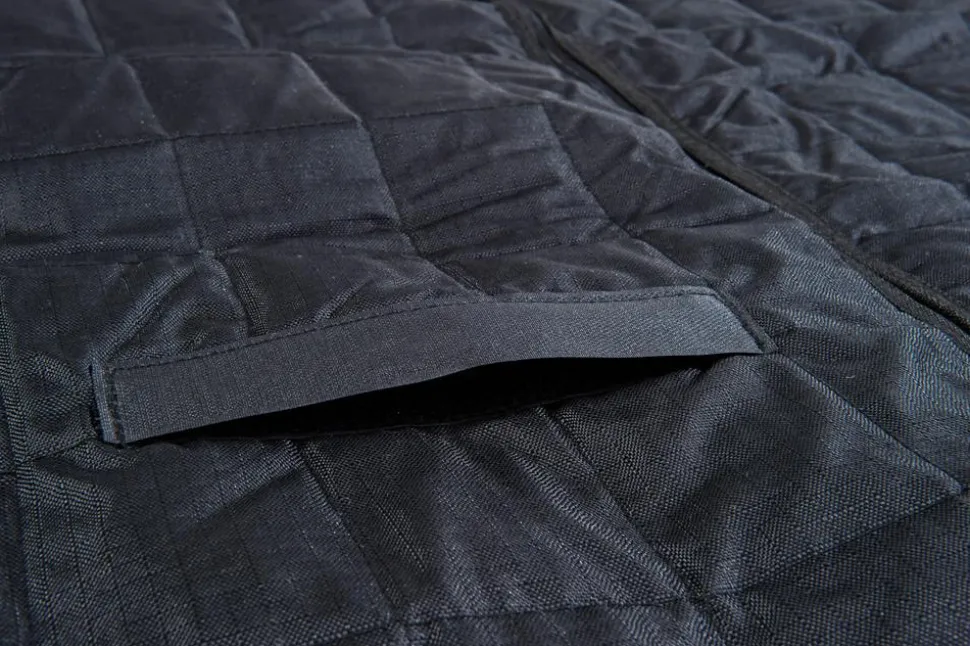 kleinmetall® Rücksitzbankschondecke Allside Comfort, schwarz, ca. B155/H50/T140 cm