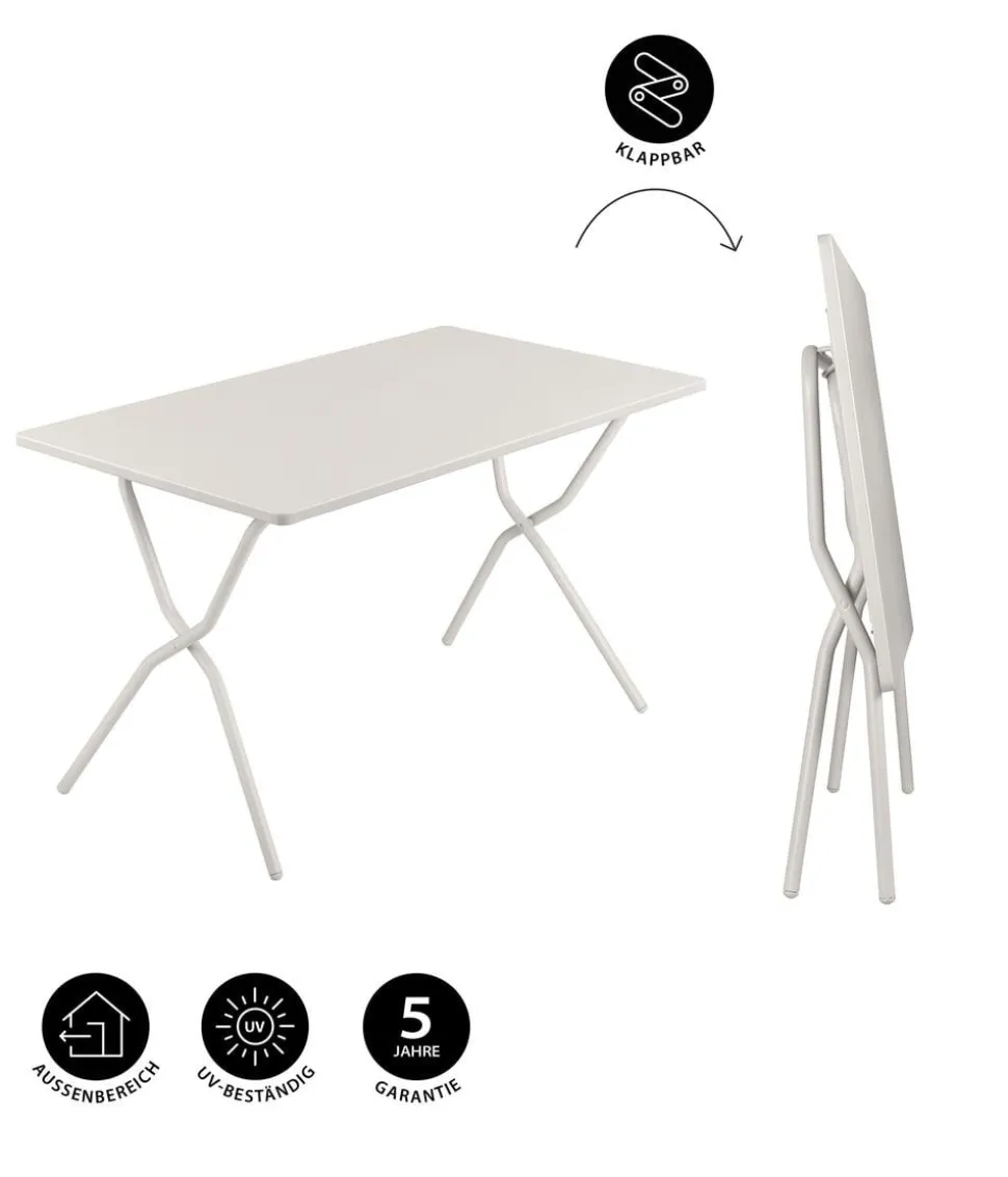 Lafuma Klapptisch Balcony Tab 120, ca. B120/H72/T70 cm