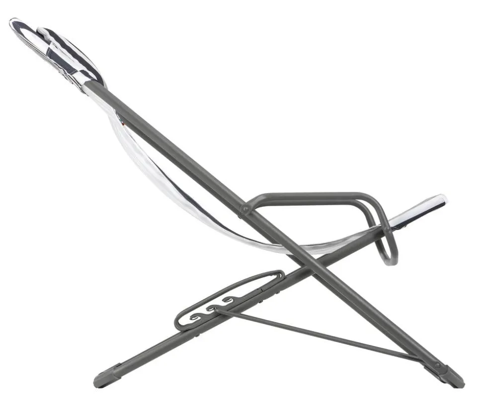 Lafuma Liegestuhl Transaswing gestreift, ca. B60/H70-91/T83-100 cm