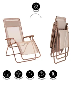 Lafuma Relaxliege R Clip, ca. B67/H114/T88 cm