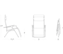 Lafuma Relaxsessel Futura Be Comfort XL
