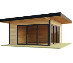 Lasita Maja Blockbohlenhaus Domeo 9, ca. B590/H258,4/T590 cm