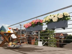 LECHUZA® Kunststoff-Kasten Balconera Cottage, rechteckig