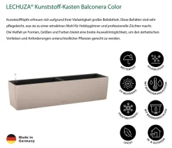 LECHUZA® Kunststoff-Kasten Balconera Cottage, rechteckig