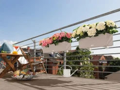 LECHUZA® Kunststoff-Kasten Balconera Cottage, rechteckig