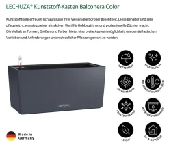 LECHUZA® Kunststoff-Kasten Balconera Cottage, rechteckig