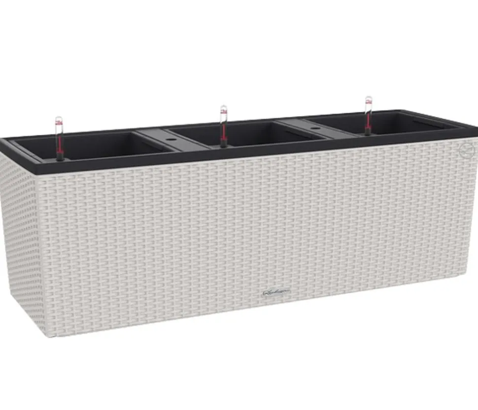 LECHUZA® Polyrattan-Kasten Trio Cottage, rechteckig